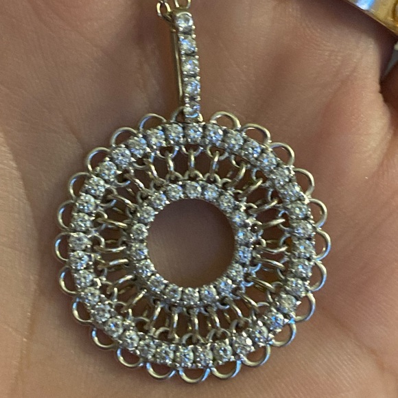 18k Garavelli Renaissance diamond necklace - Picture 1 of 9